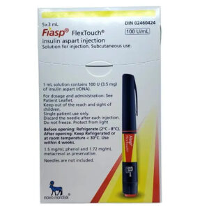 FIASP Pen – Insulin – Novo Nordisk – 3ml/100iu