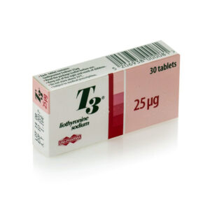 T3 – Liothyronine – 30 x 25mcg