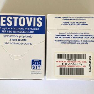 TESTOVIS – Testosterone Propionate – 2 amps x 100mg