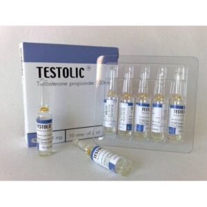 TESTOLIC – Testosterone Propionate – 10 amps x 100mg