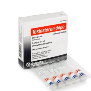 TESTO Galenika – Testosterone Enanthate – 5 amps x 250mg