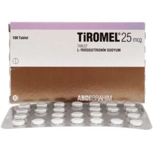 TIROMEL – T3 – 100 x 25mcg